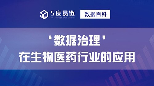 “生物醫(yī)藥行業(yè)”如何進行數(shù)據(jù)治理？