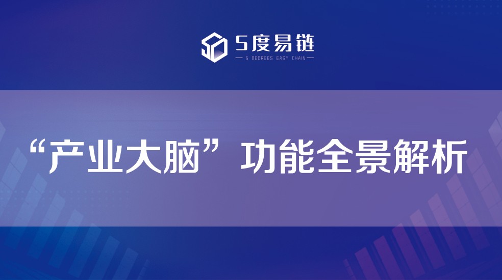 “產(chǎn)業(yè)大腦”核心功能全景解析