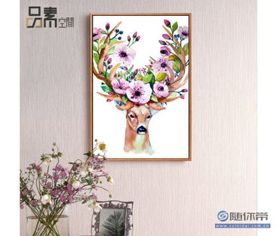 現代簡約裝飾畫 為家居空間增添素雅藝術氣息